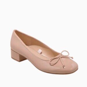 A New Day | Joy Ballet Patent Block Heel Shoes